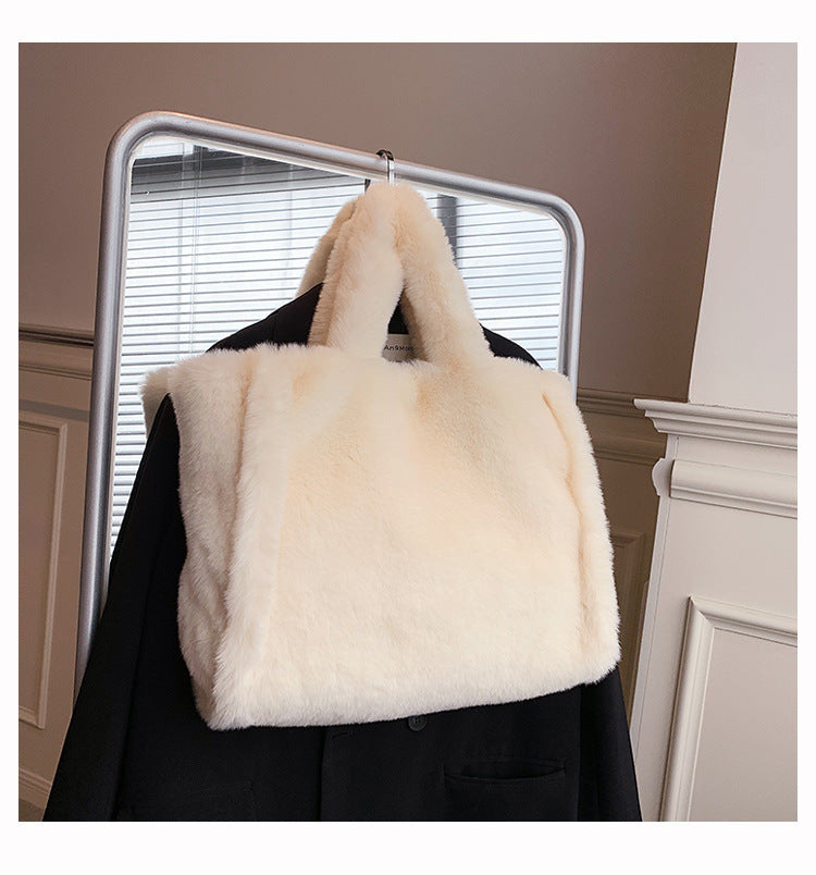 Winter Bags Chain Plush Handbag Totes Women Shoulder Bag - The Number 1 Things