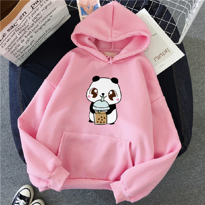 Lazy Style Loose Korean Style Hooded Top - The Number 1 Things