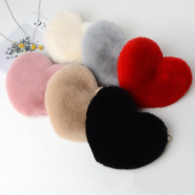 Love Bags For Women Plush Chain Shoulder Bags Valentine's Day Party Bag - The Number 1 Things