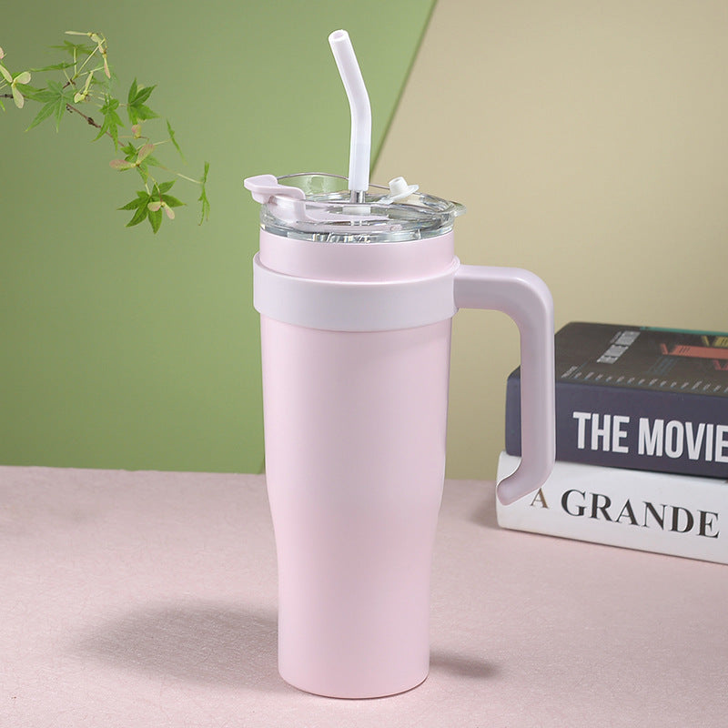 Portable Cup Double Layer With Straw - The Number 1 Things