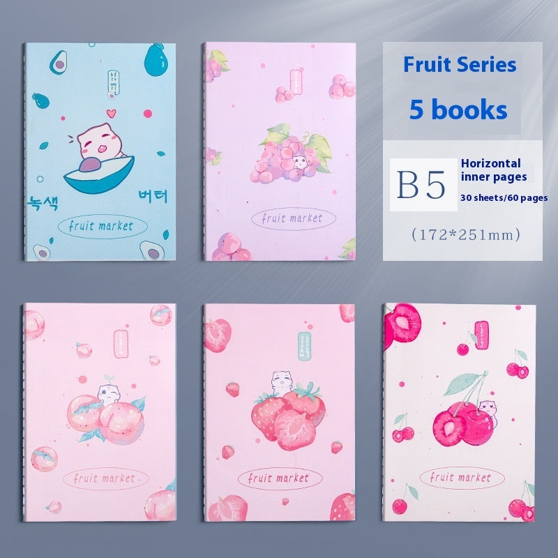 Notebook Thickened Practice Note Simple A5 Creative B5 Girl Heart - The Number 1 Things
