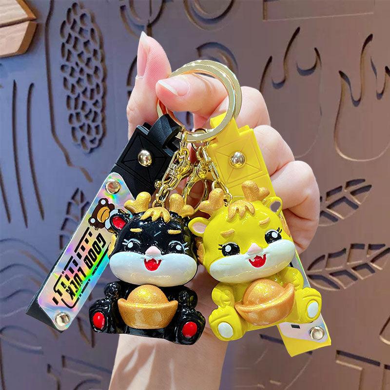 Creative Fashion Small Dragon New Year Keychain Pendant - The Number 1 Things