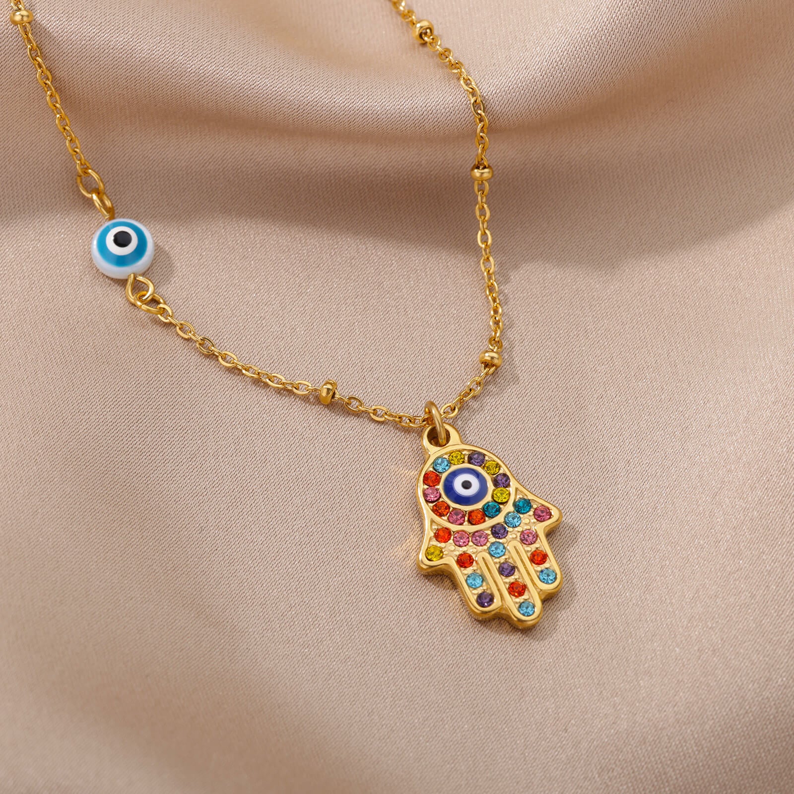 Fashionable Zircon Pendant Fatima Palm - The Number 1 Things
