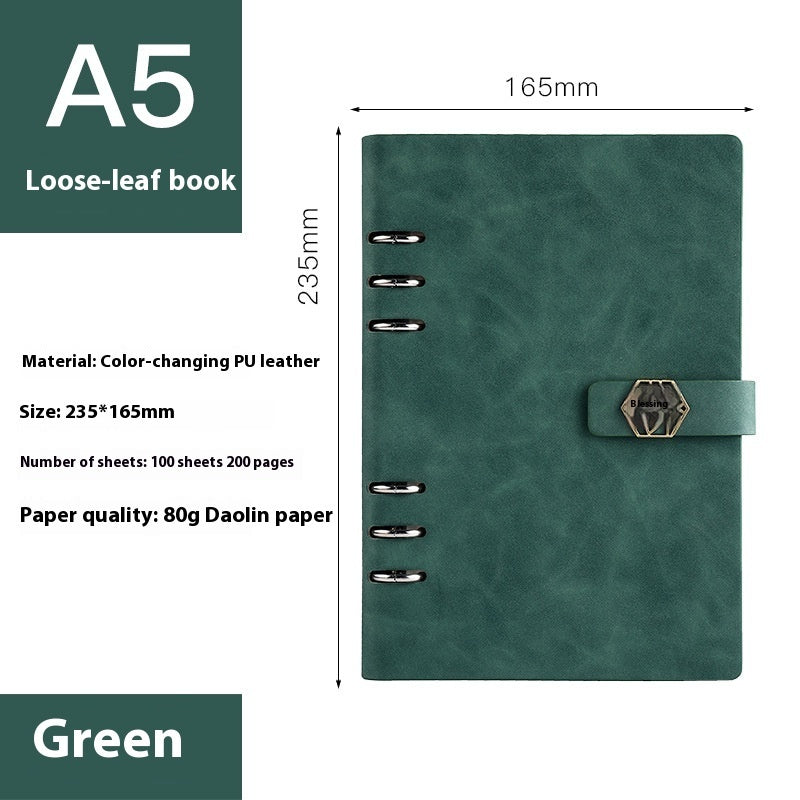 A5 Notebook Loose-leaf Removable Notepad Business Office Meeting - The Number 1 Things