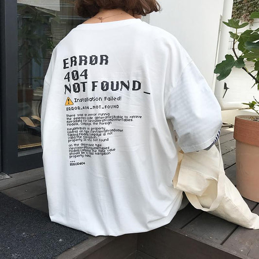 ERROR 404 LONG SLEEVE TEE - The Number 1 Things