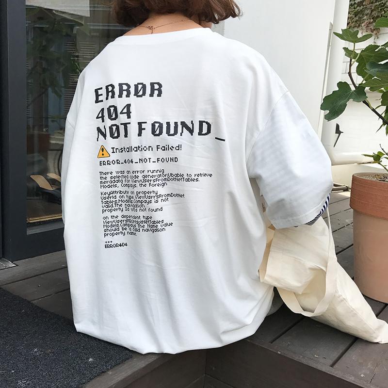 ERROR 404 LONG SLEEVE TEE - The Number 1 Things