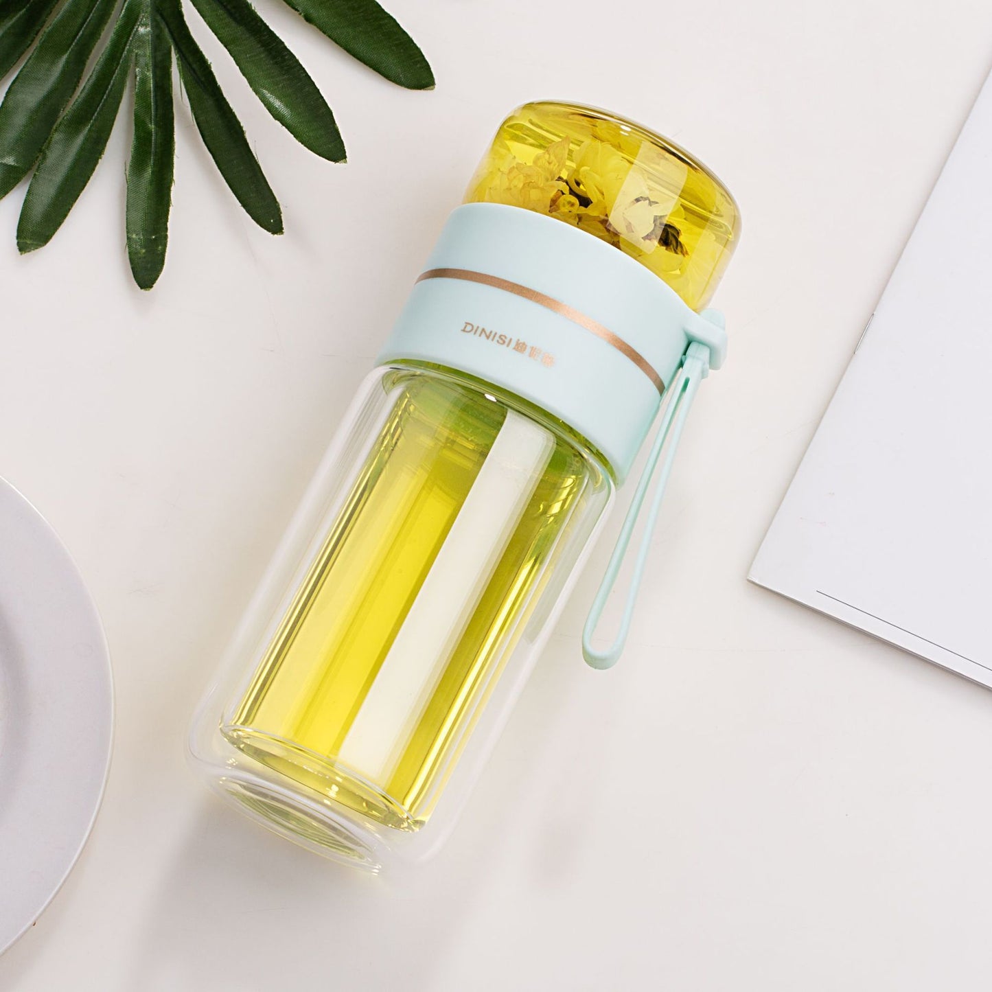 Water Bottle With Tea Infuser Filter