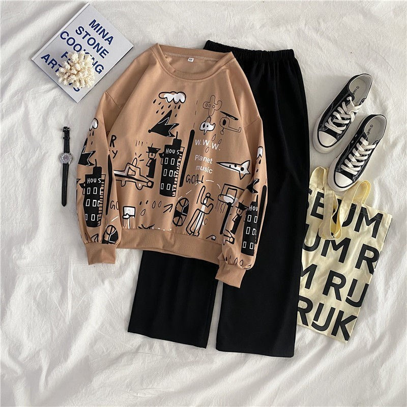 Korean Style Loose Top For Casual Sports Students - The Number 1 Things
