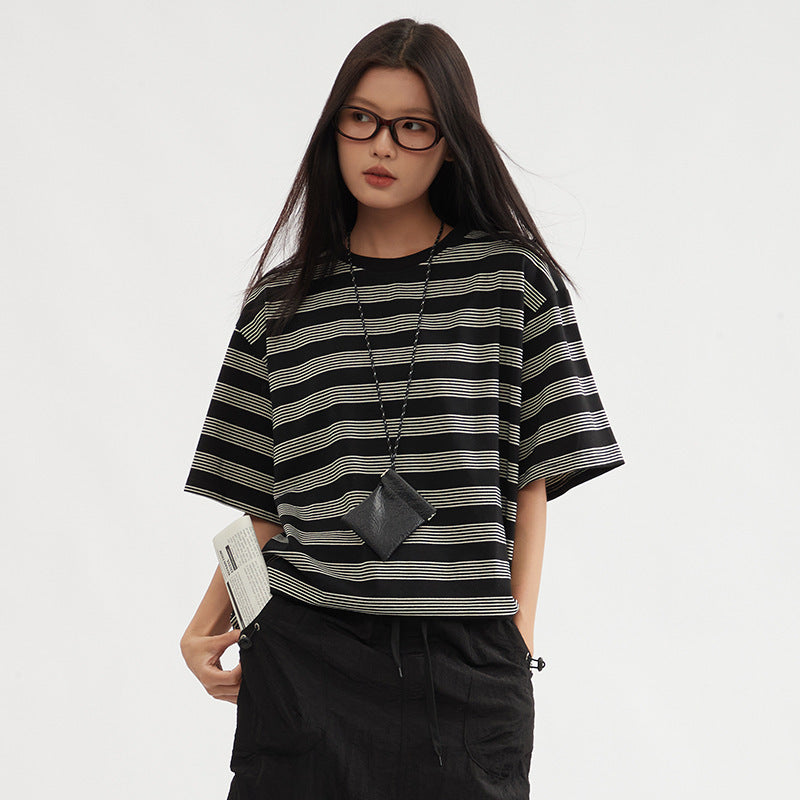 Loose Leisure All-matching Retro Hong Kong Style Short Sleeve Couple - The Number 1 Things