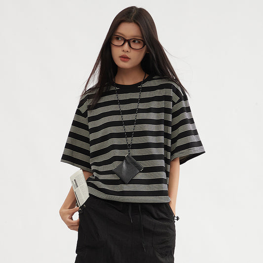 Loose Leisure All-matching Retro Hong Kong Style Short Sleeve Couple - The Number 1 Things
