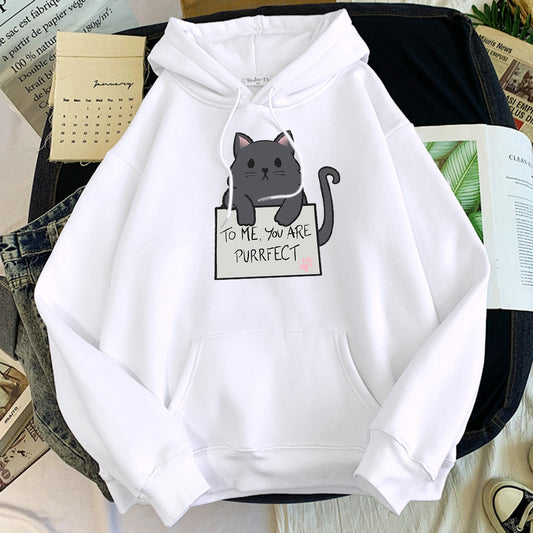 Girls Blank Solid Color Hoodie Sweater - The Number 1 Things