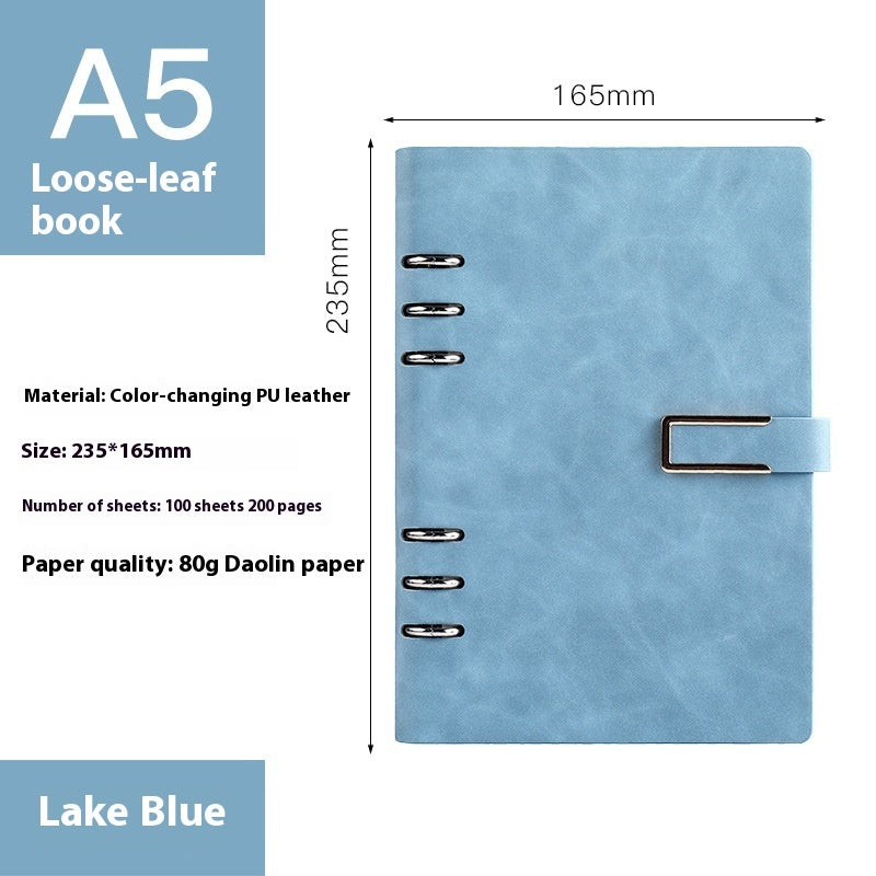 A5 Notebook Loose-leaf Removable Notepad Business Office Meeting - The Number 1 Things