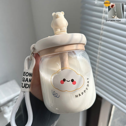 Water Cup Girl Cute Straw Blending Cup - The Number 1 Things