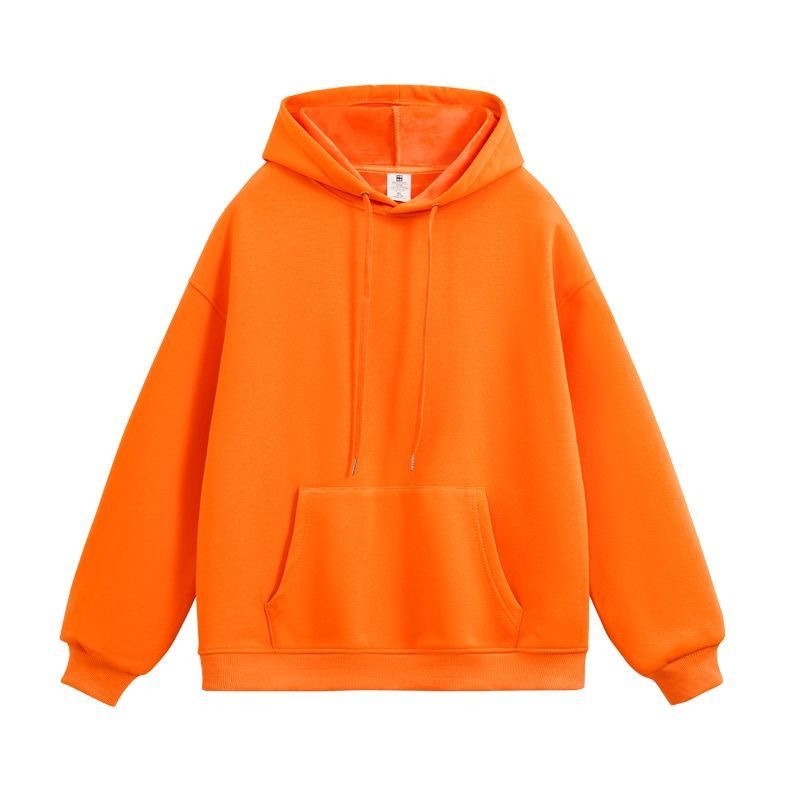 Combed Cotton Terry Hooded Sweater Solid Color Casual Men And Women Couple Style - The Number 1 Things