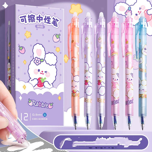 Elementary School Student Press Heat Erasable Gel Pen