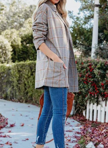 Plaid Coat For Women Formal Wear Office Coat - The Number 1 Things