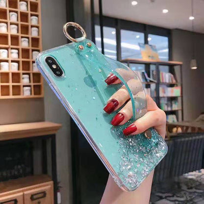 Starry Glitter iPhone Case Wrist Strap iPhone Case - The Number 1 Things