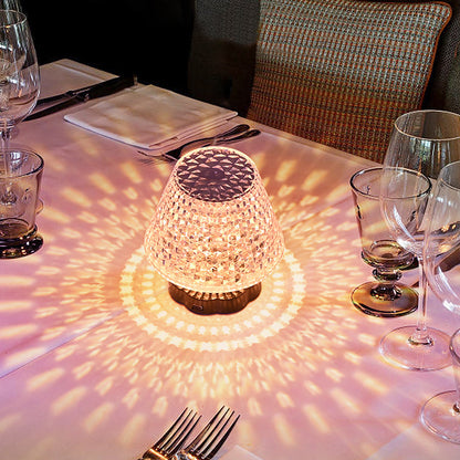Diamond Crystal Lamp Table Light USB Touch Sensor Bar Table Lamp Dimming Beside Lamp LED Night Light For Restaurant Wedding - The Number 1 Things