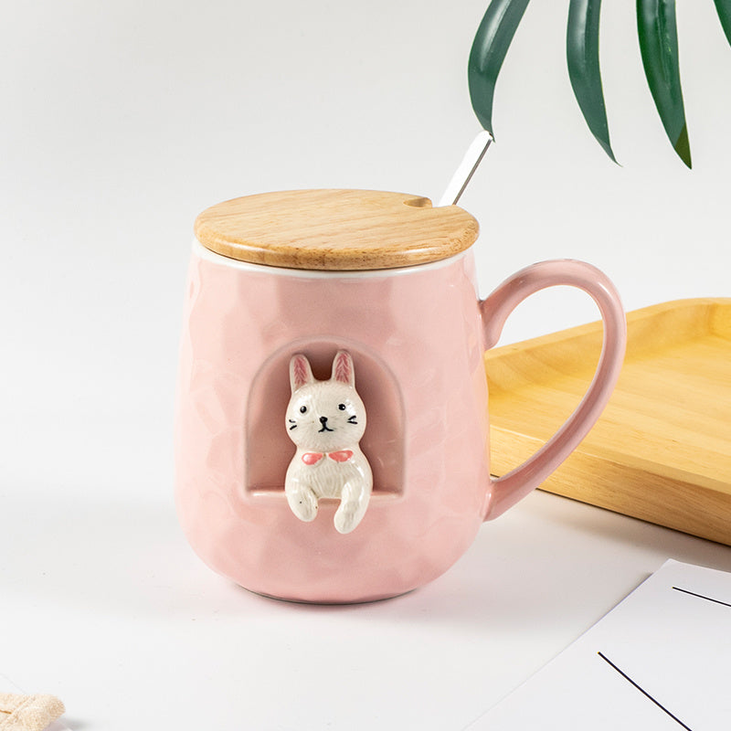 Personality Trend Couple Bunny Pair of Water Cups - The Number 1 Things