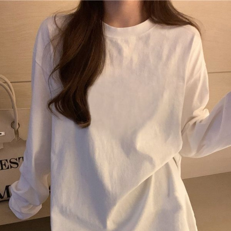 Spring New Loose Sweater Bandage Dress Inner Bottoming Shirt - The Number 1 Things