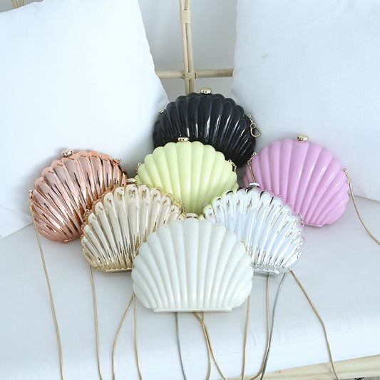Acrylic Dinner Candy-colored Shell Hand-held Party Hard Box Bag - The Number 1 Things