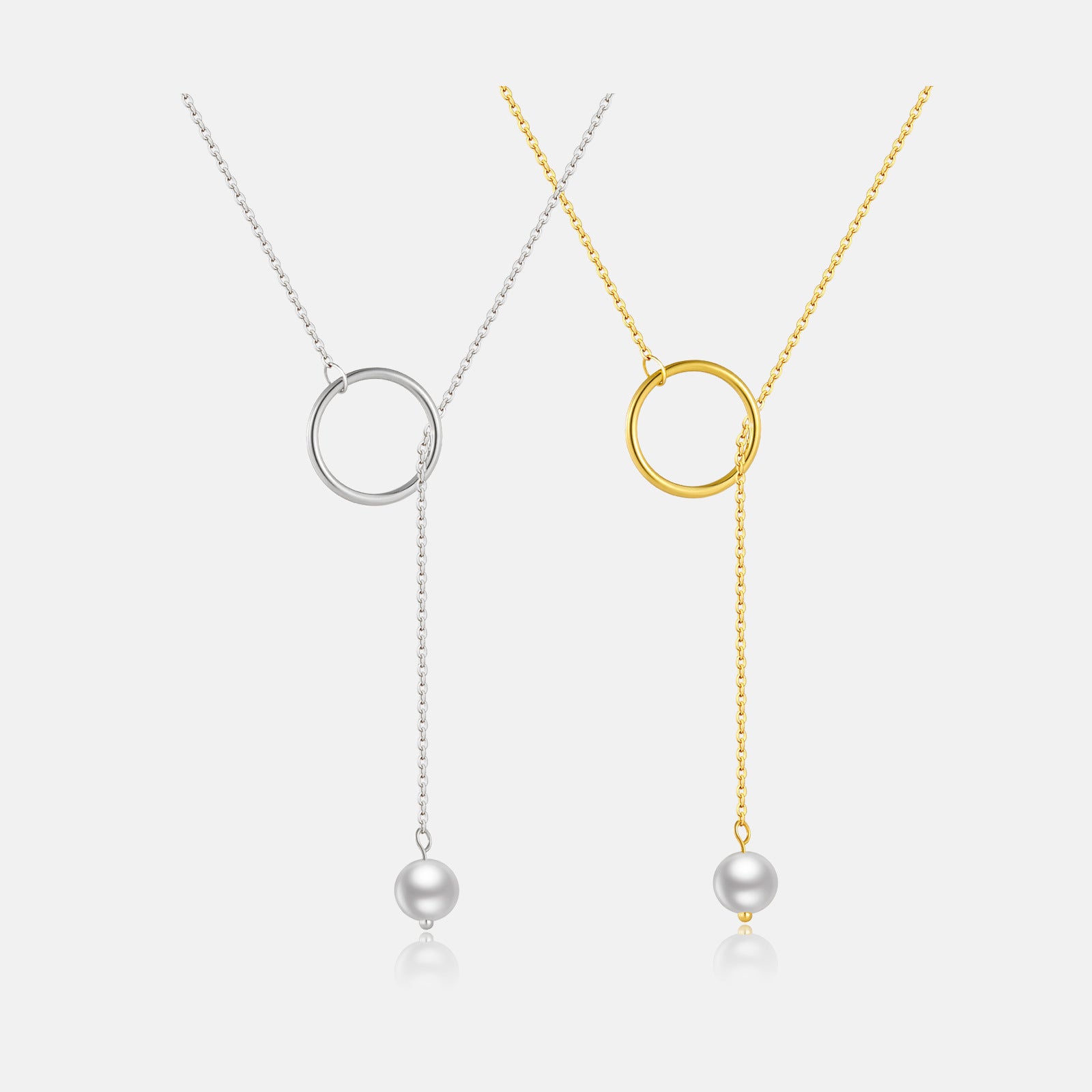 S925 Sterling Silver Drop Lariat Necklace - The Number 1 Things