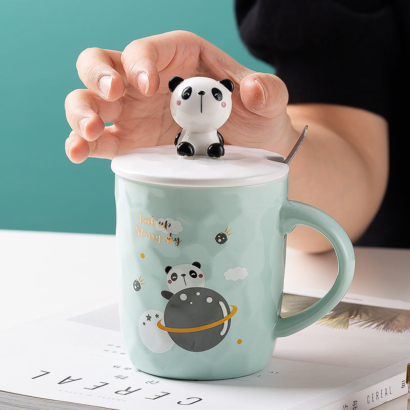 Animal Cartoon Creative Stereoscopic Mugs - The Number 1 Things