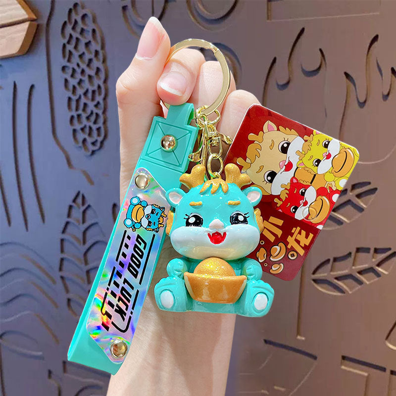 Creative Fashion Small Dragon New Year Keychain Pendant - The Number 1 Things
