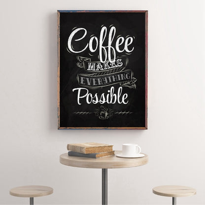 Coffee Wall Picture - The Number 1 Things