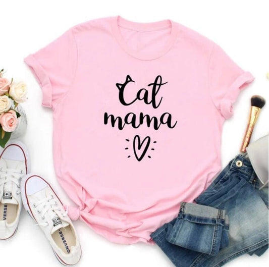 Cat Mama Graphic Tee - The Number 1 Things