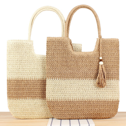 Woven Bag Women's Beach Travel Large Capacity Handbag - The Number 1 Things