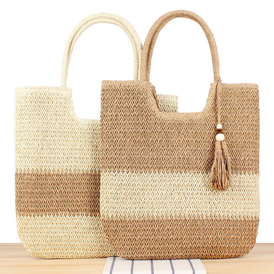 Woven Bag Women's Beach Travel Large Capacity Handbag - The Number 1 Things