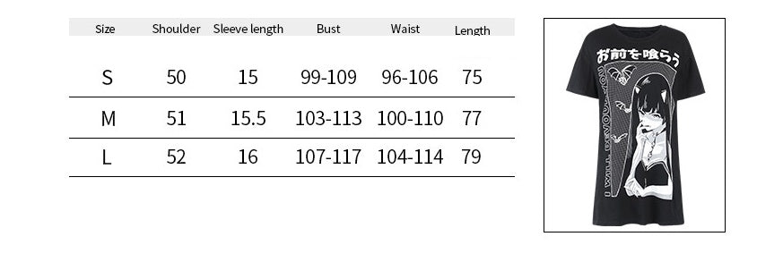 Women's plus size t-shirt printing women
