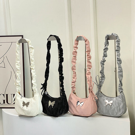 Crossbody Bag Casual Drawstring Bow Shoulder Bag - The Number 1 Things
