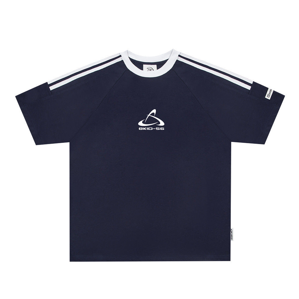 Logo Letter Print Short-sleeve T-shirt Men's And Women's Tops Summer Fashion Brand - The Number 1 Things