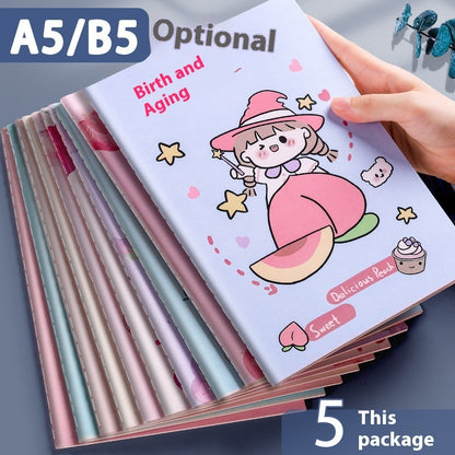 Notebook Thickened Practice Note Simple A5 Creative B5 Girl Heart - The Number 1 Things
