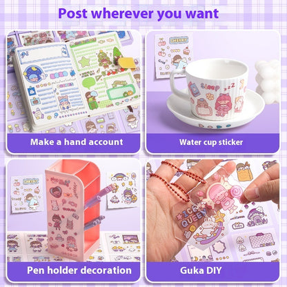 200 SET Stickers Cartoon Design Cute Stickers Kawaii Sticker Set - The Number 1 Things