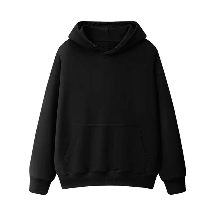 Combed Cotton Terry Hooded Sweater Solid Color Casual Men And Women Couple Style - The Number 1 Things