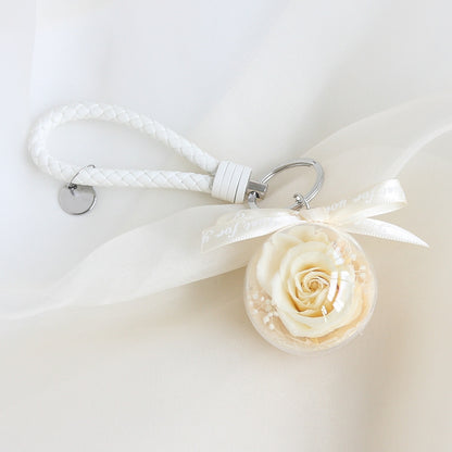 Preserved Flower Keychain Car Bag Hanging Gift - The Number 1 Things