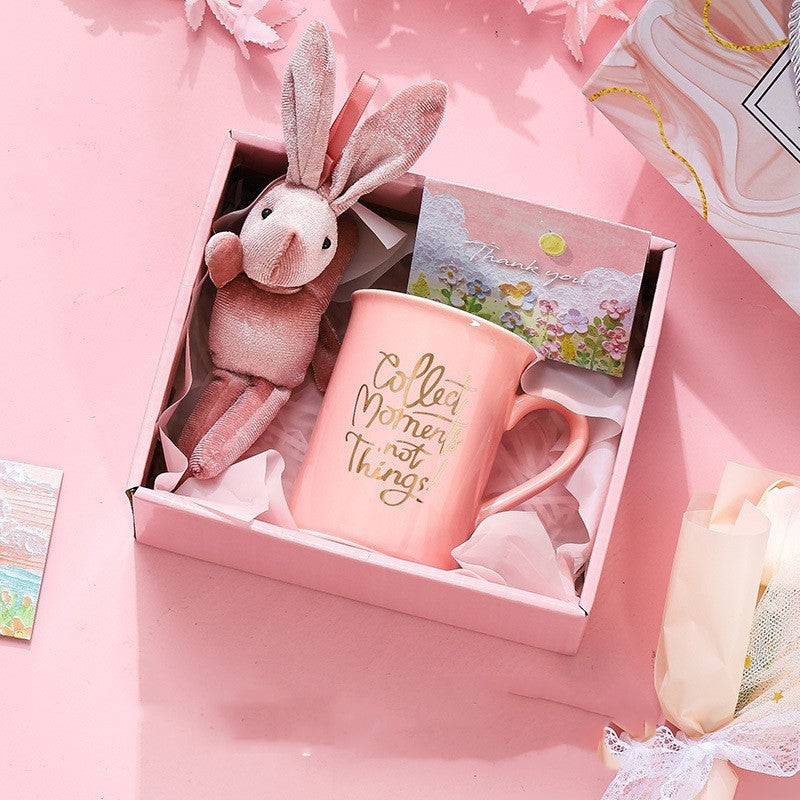 Tuilp Glass Ceramic Cup Girly Heart - The Number 1 Things