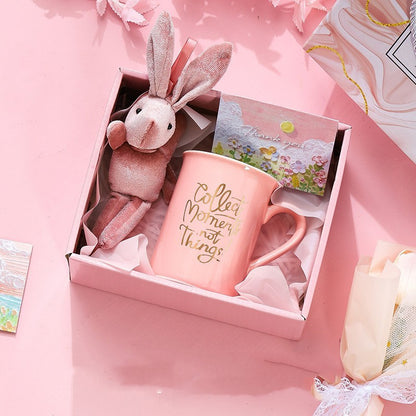 Tuilp Glass Ceramic Cup Girly Heart - The Number 1 Things