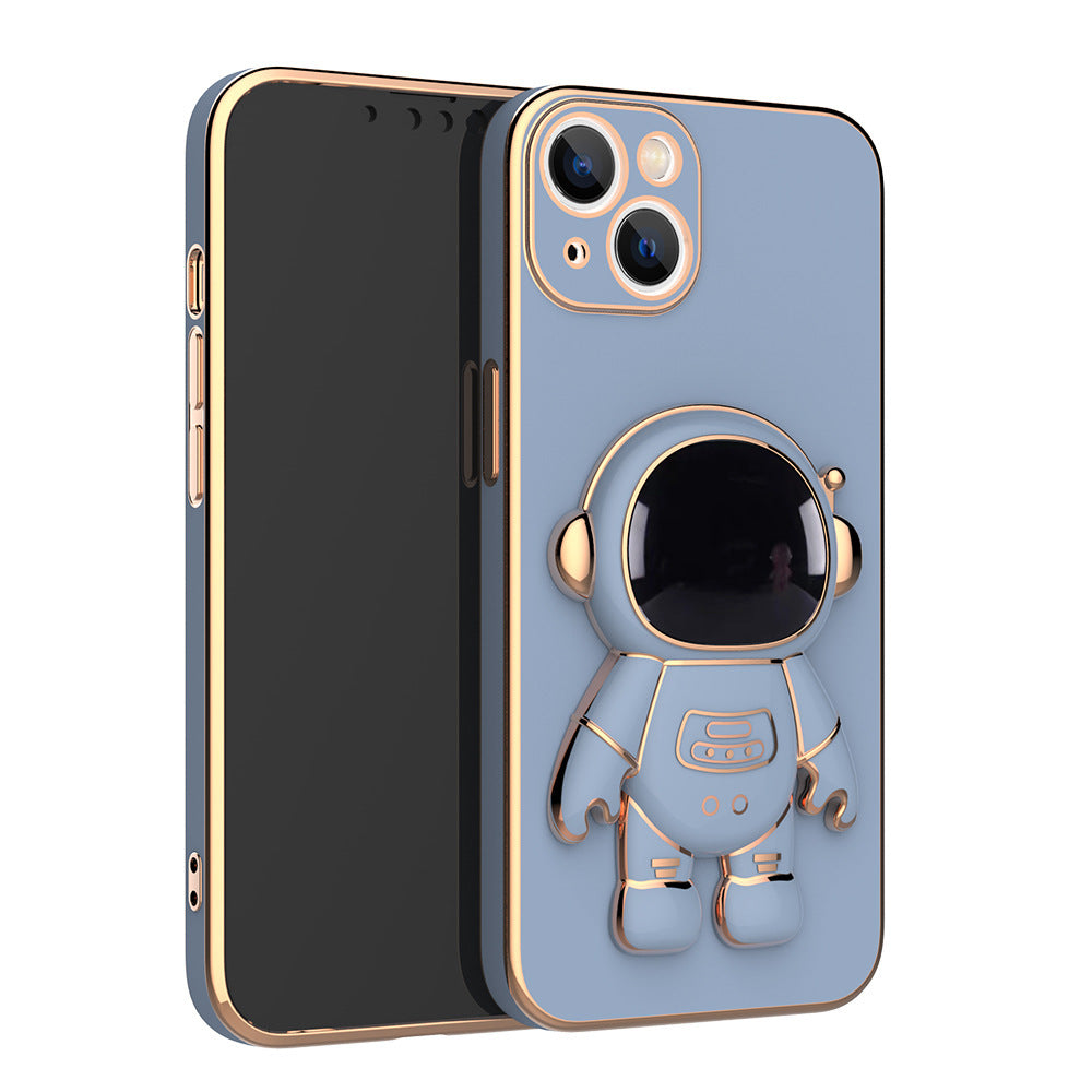 Electroplating Bracket Protective Cover Mobile iPhone Case