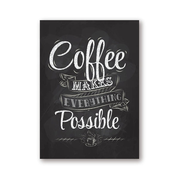 Coffee Wall Picture - The Number 1 Things