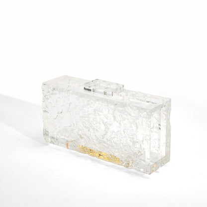 Acrylic transparent clutch - The Number 1 Things