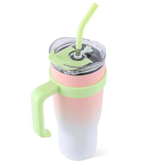 Ochapa 40 Oz Tumbler With Handle Straw Lid Insulated Vacuum Stainless Steel Travel Tapered Mug Gift Coffee Cup Holder Friendly Keep Cold Or Hot Sweat Proof Resuable - The Number 1 Things