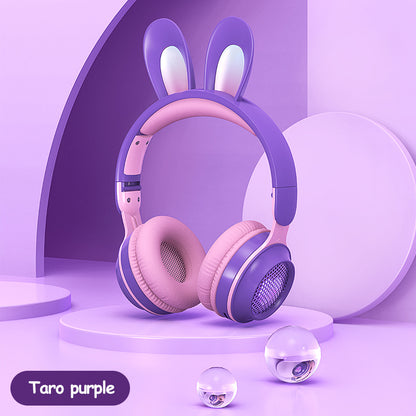 Rabbit Ear Headphones Wireless Luminous Extendable Wheat Headphones - The Number 1 Things