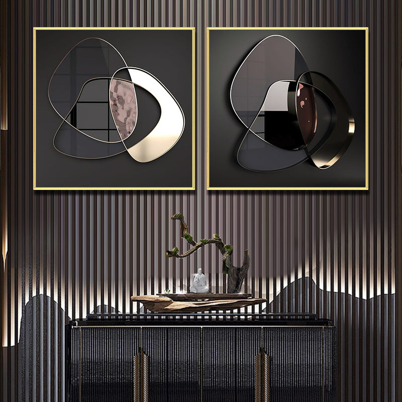Modern Abstract 3D Metal Wall Art Canvas Painting - The Number 1 Things