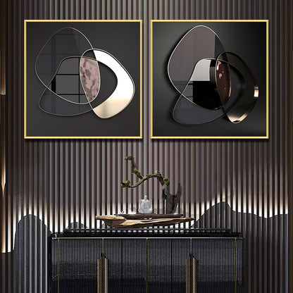 Modern Abstract 3D Metal Wall Art Canvas Painting - The Number 1 Things