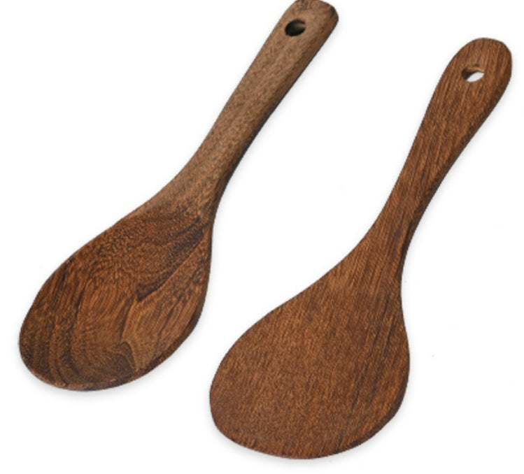 Kitchen Utensils Wooden Spoon High Temperature Resistant Wood Spatula - The Number 1 Things