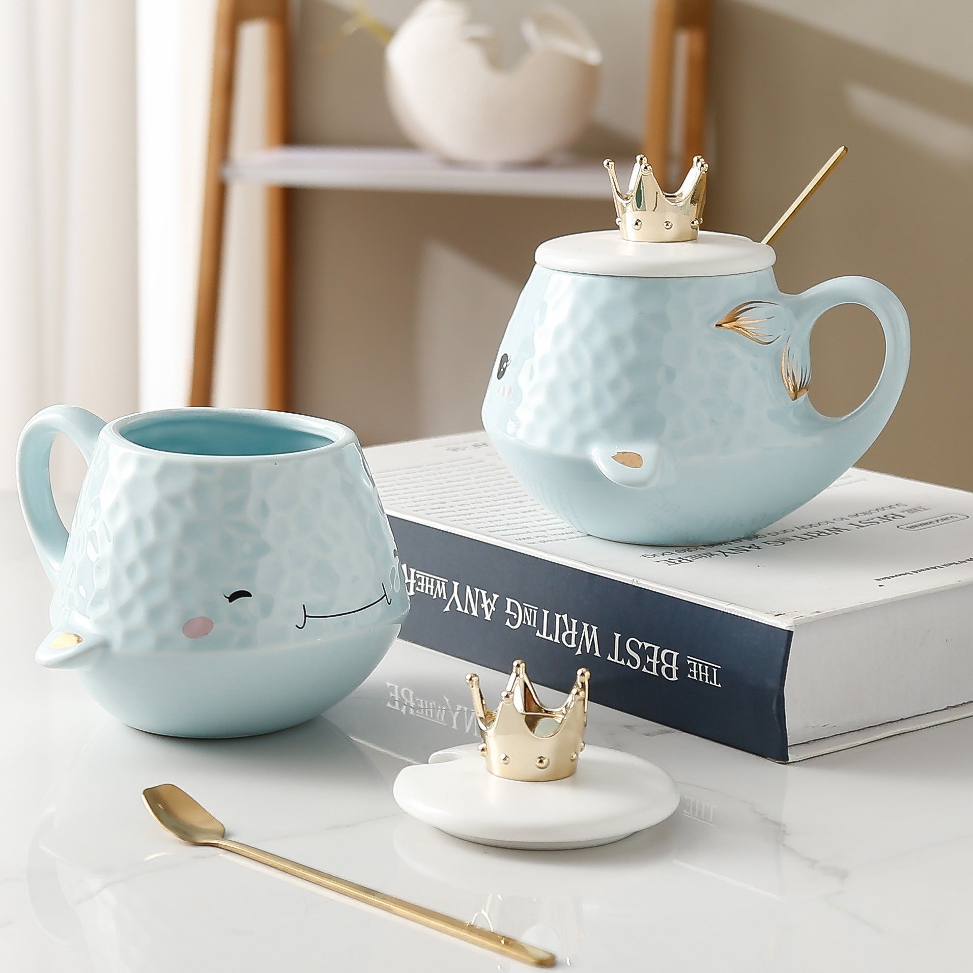 Cute Dolphin Baby Ceramic Water Cup Creative Cartoon - The Number 1 Things